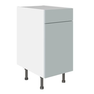 Flatpack 400 Drawerline Base Cabinet Slab Supermatt Aquamarine