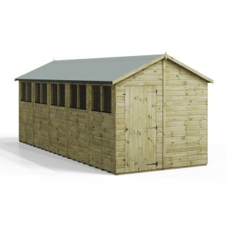 20x8 Premium Powersheds Apex