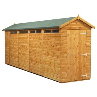 18 x 4 Power Apex Security Shed