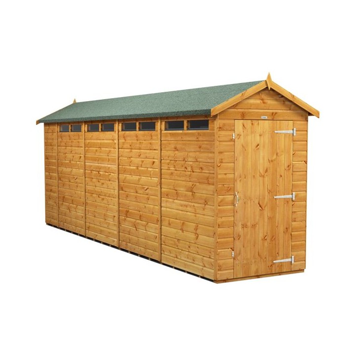 18 x 4 Power Apex Security Shed