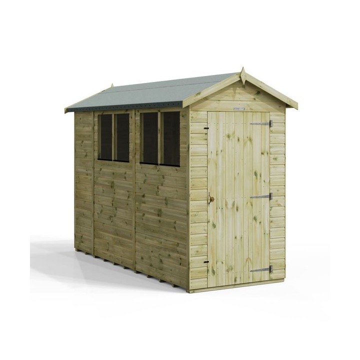 10x4 Premium Powersheds Apex