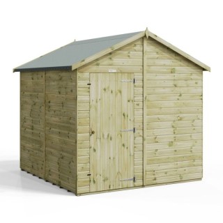 8x8 Premium Powersheds Apex No Windows