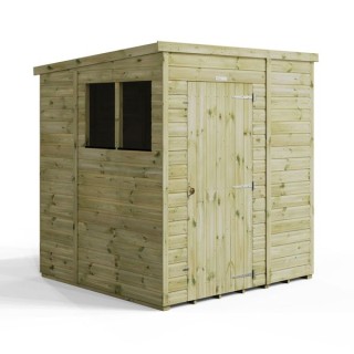 6x6 Premium Powersheds Pent