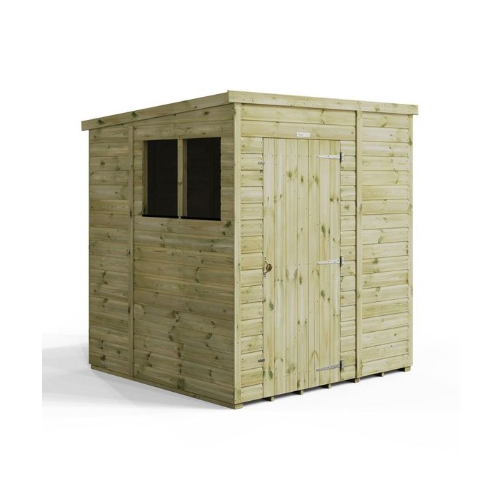 6x6 Premium Powersheds Pent