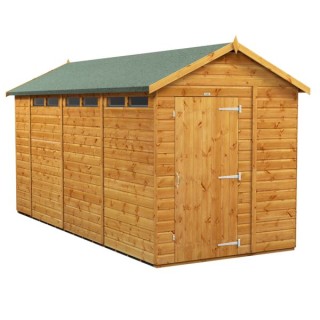 14 x 6 Power Apex Security Shed