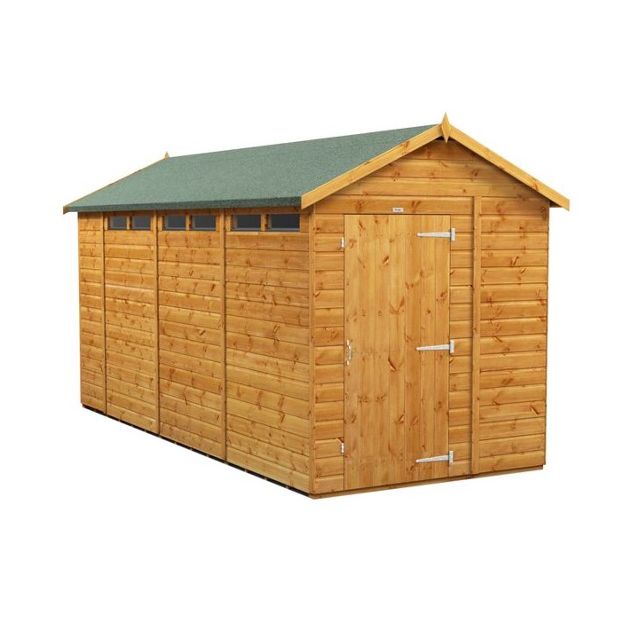 14 x 6 Power Apex Security Shed