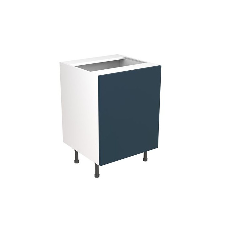 Flatpack 600 Sink/Hob Cabinet Slab Supermatt Blue