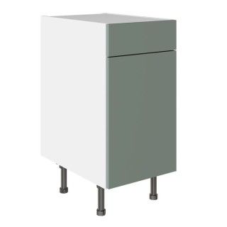 Flatpack 400 Drawerline Base Cabinet Slab Supermatt Agave Green