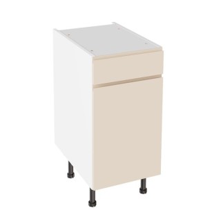 Flatpack 400 Drawerline Base Cabinet J-Pull Ultra Matt Cashmere