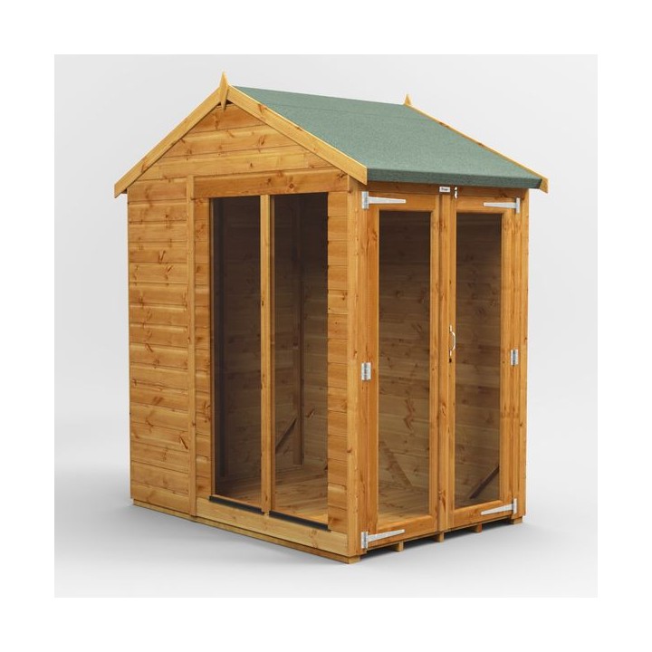 4 x 6 Power Apex Summerhouse