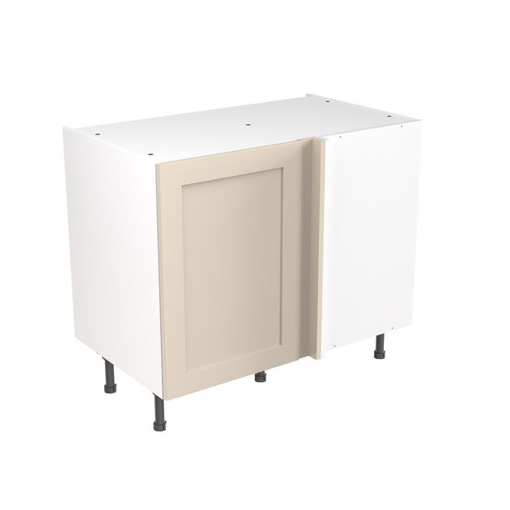 Flatpack Corner Base Unit Shaker Ultra Matt Cashmere 1000mm - FKKH0609