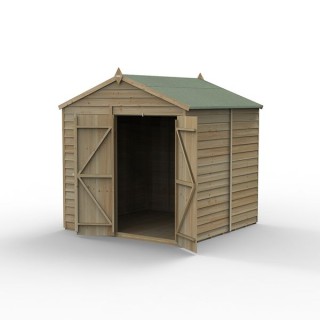4LIFE Apex Shed 7 x 7 - Double Door - No Window Installation
