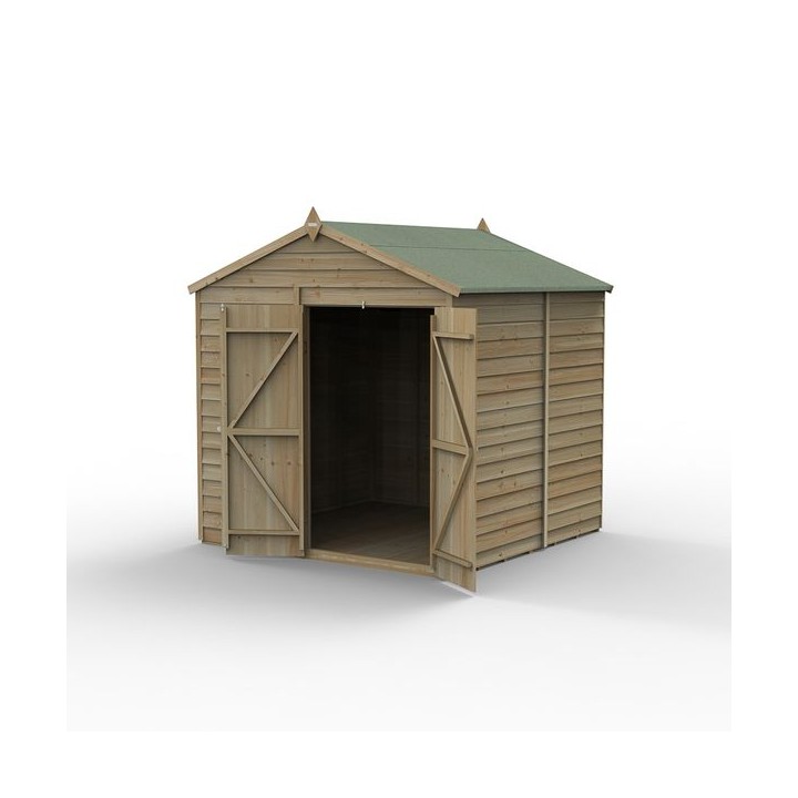 4LIFE Apex Shed 7 x 7 - Double Door - No Window Installation