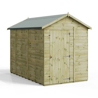 10x6 Premium Powersheds Apex No Windows