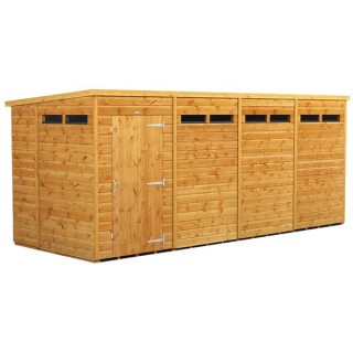 16 x 6 Power Pent Security Shed