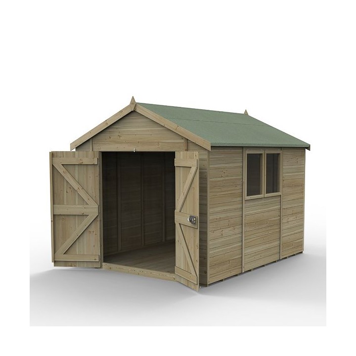 Timberdale 10 x 8 Reverse Apex Shed -