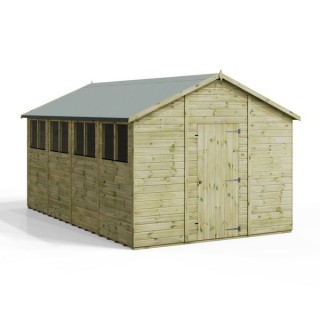 16x10 Premium Powersheds Apex