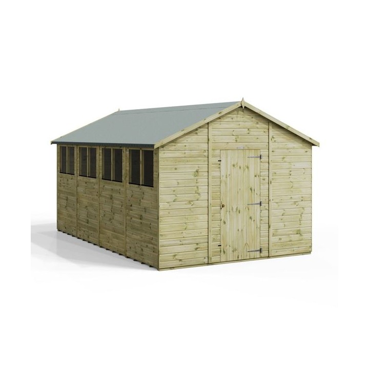 16x10 Premium Powersheds Apex