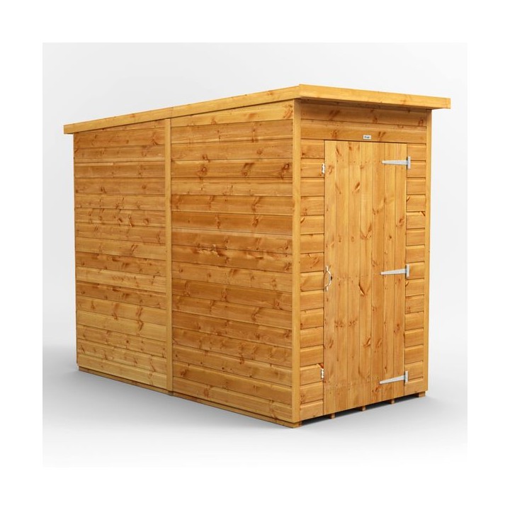 4 x 8 Power Pent Windowless Garden Shed