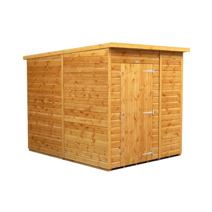 6 x 8 Power Pent Windowless Garden Shed