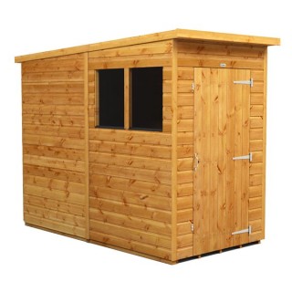 4 x 8 Power Pent Garden Shed