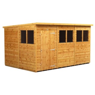 12 x 8 Power Pent Garden Shed