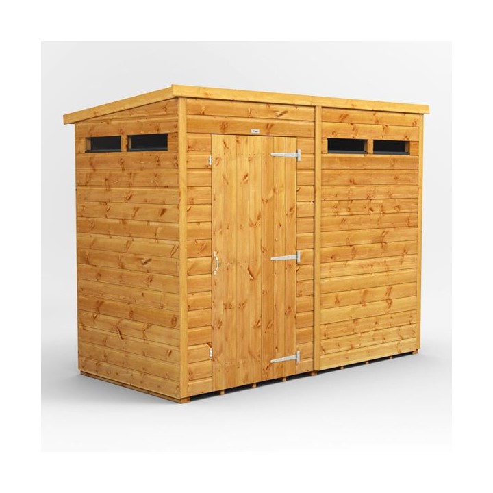 8 x 4 Power Pent Security Shed