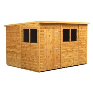 10 x 8 Power Pent Garden Shed