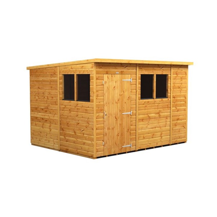 10 x 8 Power Pent Garden Shed