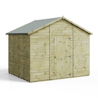 8x10 Premium Powersheds Apex No Windows