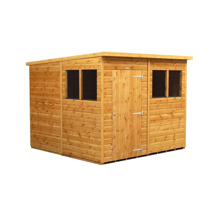 8 x 8 Power Pent Garden Shed