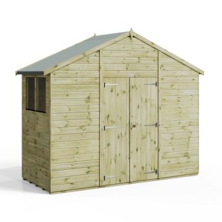 4x10 Premium Powersheds Apex Double Doors