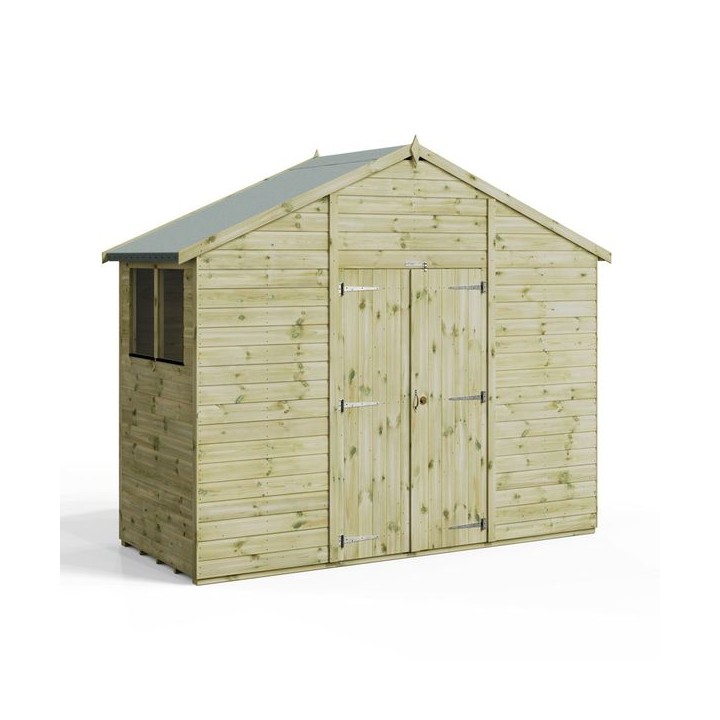 4x10 Premium Powersheds Apex Double Doors