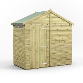 4x8 Premium Powersheds Security Apex