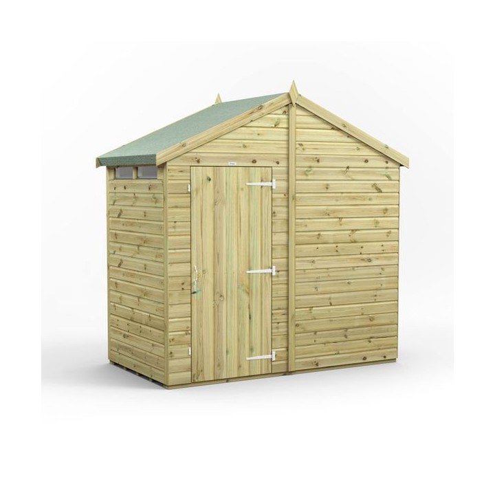 4x8 Premium Powersheds Security Apex