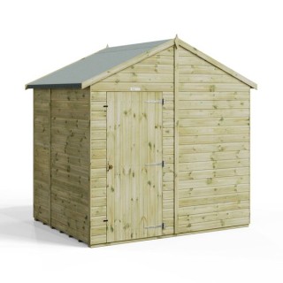 6x8 Premium Powersheds Apex No Windows