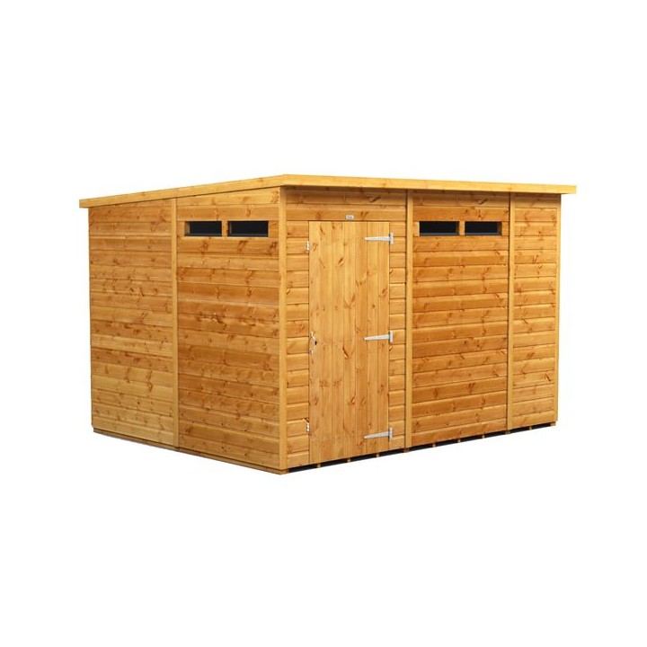 10 x 8 Power Pent Security Shed