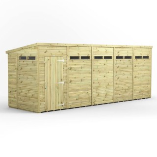 20x6 Premium Powersheds Security Pent