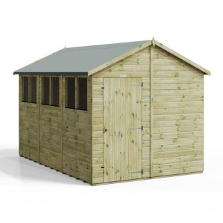 12x8 Premium Powersheds Apex