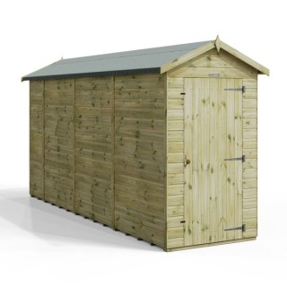 14x4 Premium Powersheds Apex No Windows