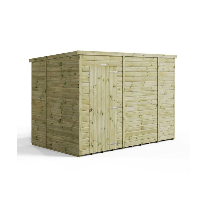 10x6 Premium Powersheds Pent No Windows
