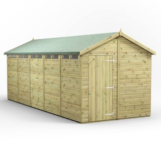 20x8 Premium Powersheds Security Apex