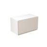 Flatpack Bridging Unit J-pull Super Gloss Light Grey 360mm x 600mm - FKKJ0219