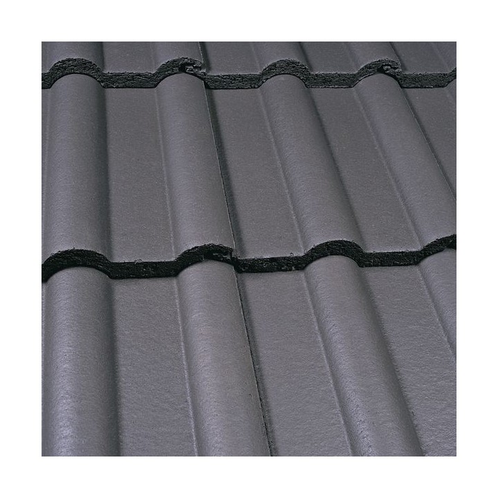 Marley Double Roman Roofing Tile Smooth Grey - Pallet of 192
