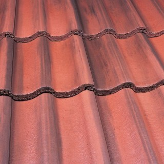 Marley Mendip Roofing Tile Old English Dark Red - Pallet of 192