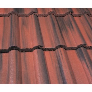 Marley Double Roman Roofing Tile Old English Dark Red - Pallet of 192
