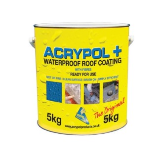 Acrypol + Waterproof Roof Coating 5kg Grey