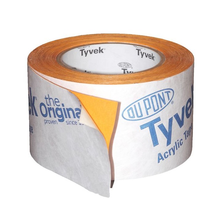 Tyvek® Acrylic Single-Sided Tape 75mm x 25m