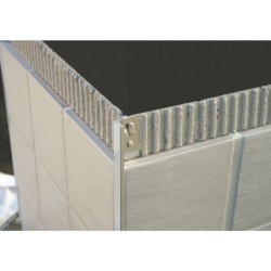 Genesis 10mm Polished Chrome Straight Edge Tile Trim ESA100.91