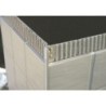 Genesis 10mm Polished Chrome Straight Edge Tile Trim ESA100.91